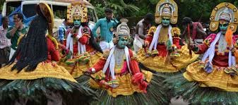 Kerala Heritage Tourism Muziris Heritage Project Theyyam ritual Kerala Spice trails Kerala Agraharams Kalpathy Thalassery heritage sites Kathakali performance Kochi Kerala vernacular architecture Fort Kochi colonial history Mappila cuisine Malabar