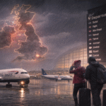 Severe Weather Warnings: Storm Dave Disrupts Trave