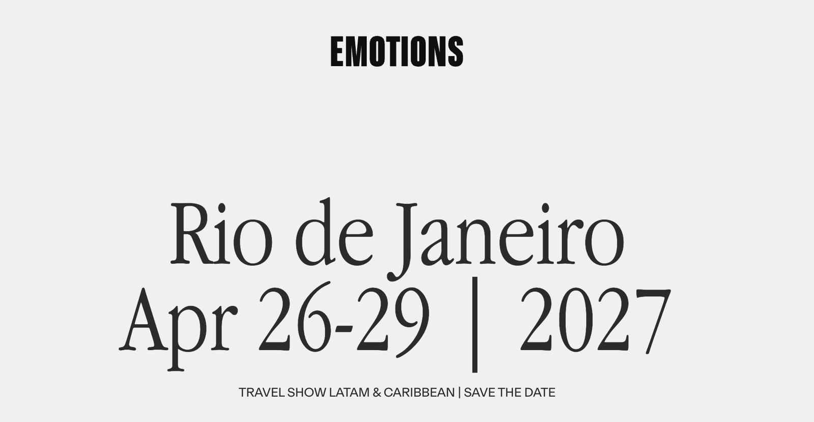 Emotions Travel Show