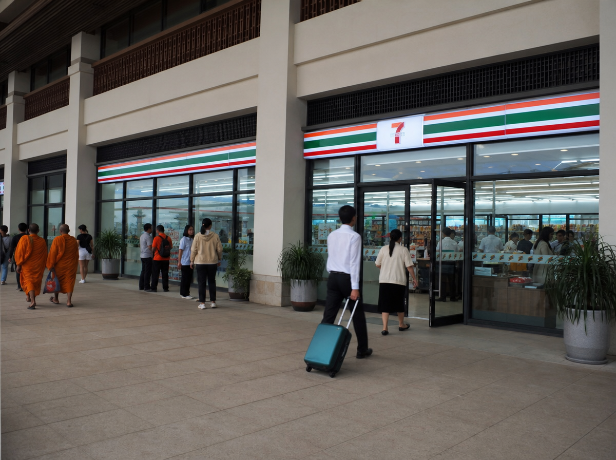 Firefly gpt image 10. 7 Eleven Expands Laos Presence with Vientiane Railway Station Outlet CP All 317279