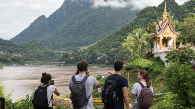 Firefly gpt image 9. Laos Tourism Surges 8 with 2.1 Million International Arrivals Lao PDR recorded 2 317279