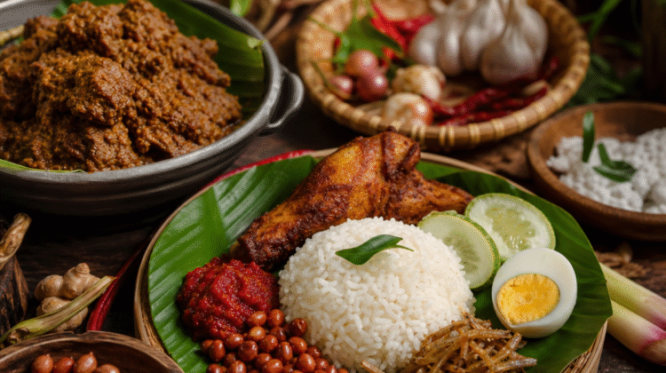 Firefly gpt image How Rendang and Nasi Lemak Can Anchor a Southeast Asian Culinary Journey Long before 778128