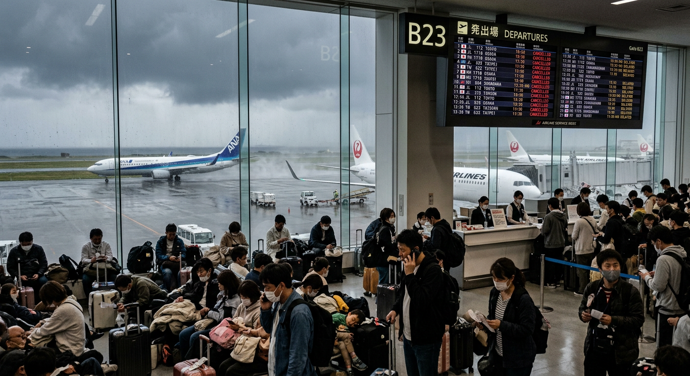 Firefly Gemini Flash East Asia aviation takes a weather hit as Typhoon Saudel disrupts travel Typhoon Sau 595244