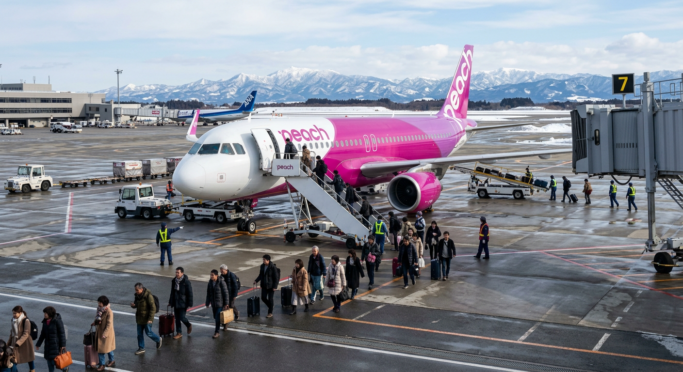 Firefly Gemini Flash Peach Aviation expands its winter network Japans Peach Aviation opened bookings for 146660