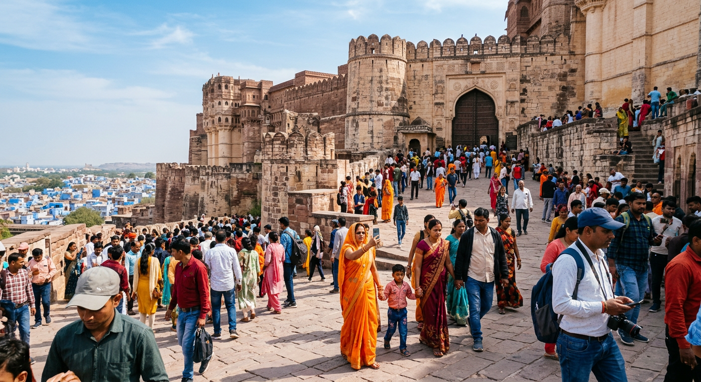 Firefly Gemini Flash Rajasthan records 10.92 crore tourist visits in six months Rajasthan recorded 10.92 c 595244