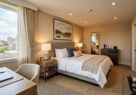 Firefly Gemini Flash hotel room generate image wihtout text and make sure its realistic 253821