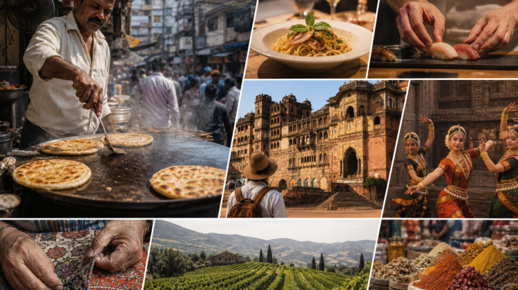 Firefly gpt image Food Culture and Heritage Tourism Through Travel Media How the Stories We 608830