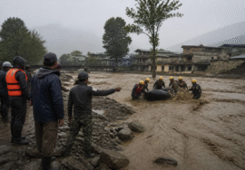 Firefly gpt image Nepal flood crisis becomes a major regional travel safety concern Severe flash floodi 595244