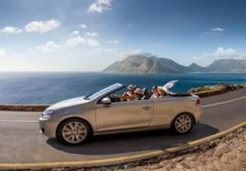 Scenic drive through Cape Town South Africa