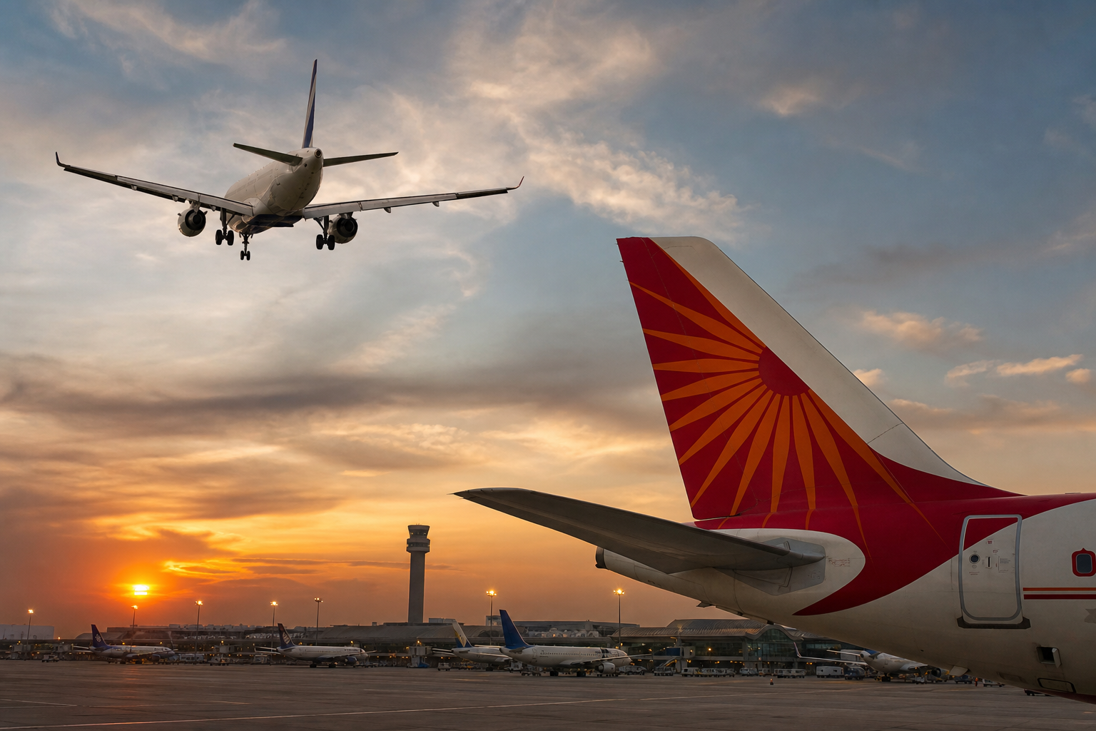Firefly gpt image Indian Carriers Lose International Market Share Amid Geopolitical Headwinds Data rel 990811