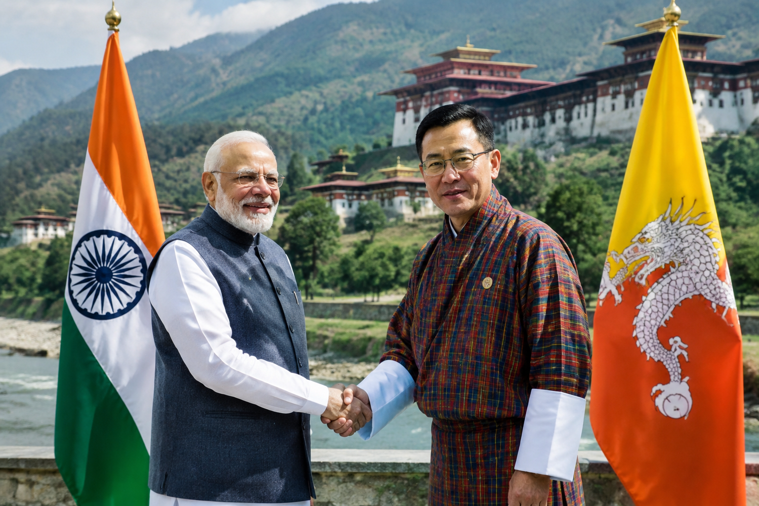 Firefly gpt image Bhutan sharpens its India and MENA strategy generate image without text make sure i 303271