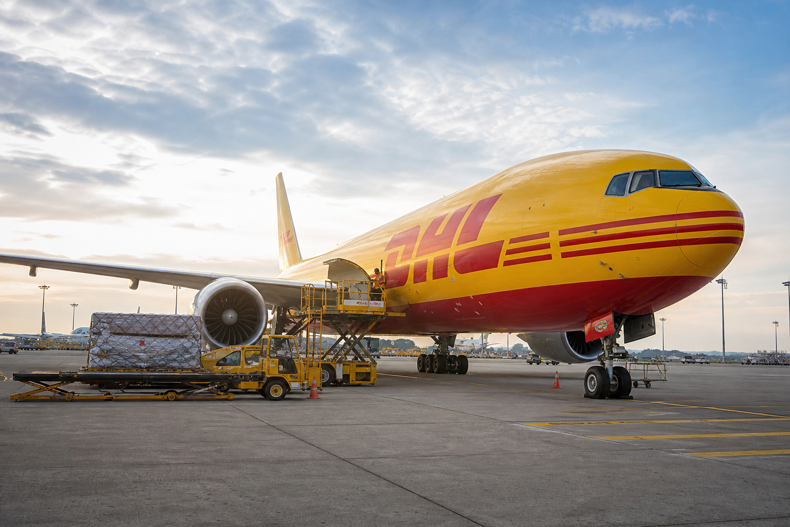 Firefly gpt image DHL and Singapore Airlines renew Changi freighter partnership DHL Express and Singapo 628405
