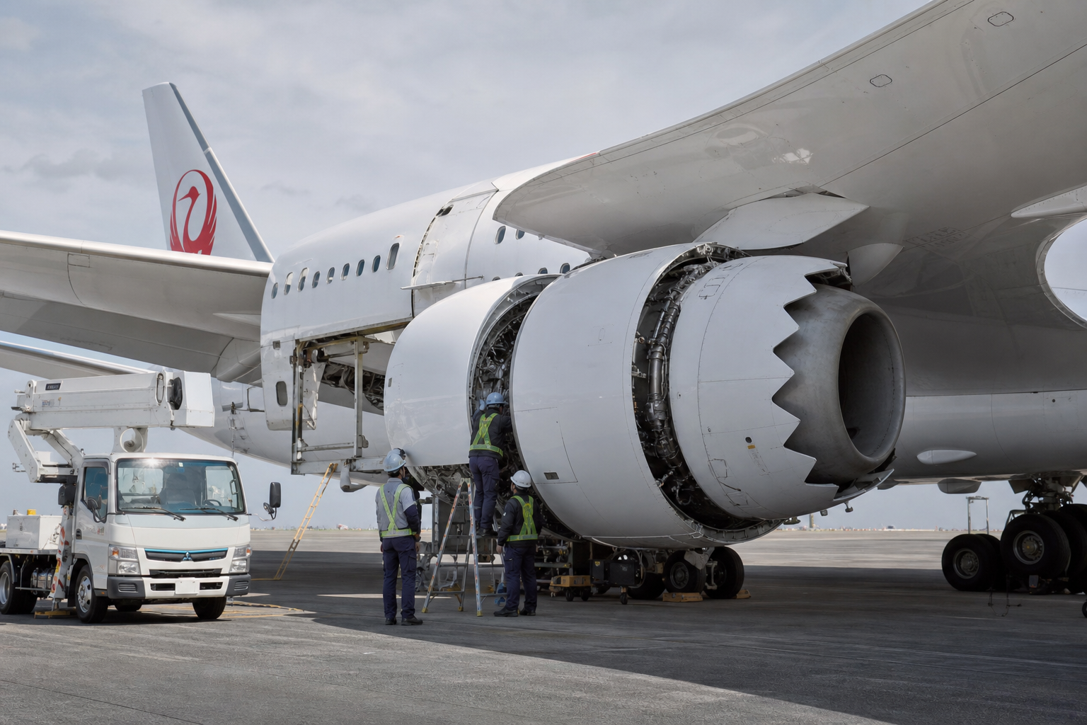 Firefly gpt image Japan Airlines extends major Boeing 787 support agreement Japan Airlines and Lufthans 628405