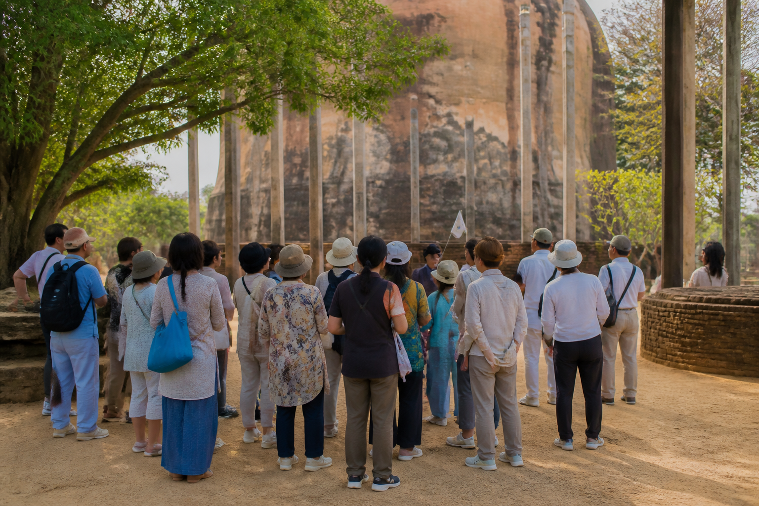 Firefly gpt image Sri Lanka welcomes a major Japanese group — and signals a revival of organised travel 23093