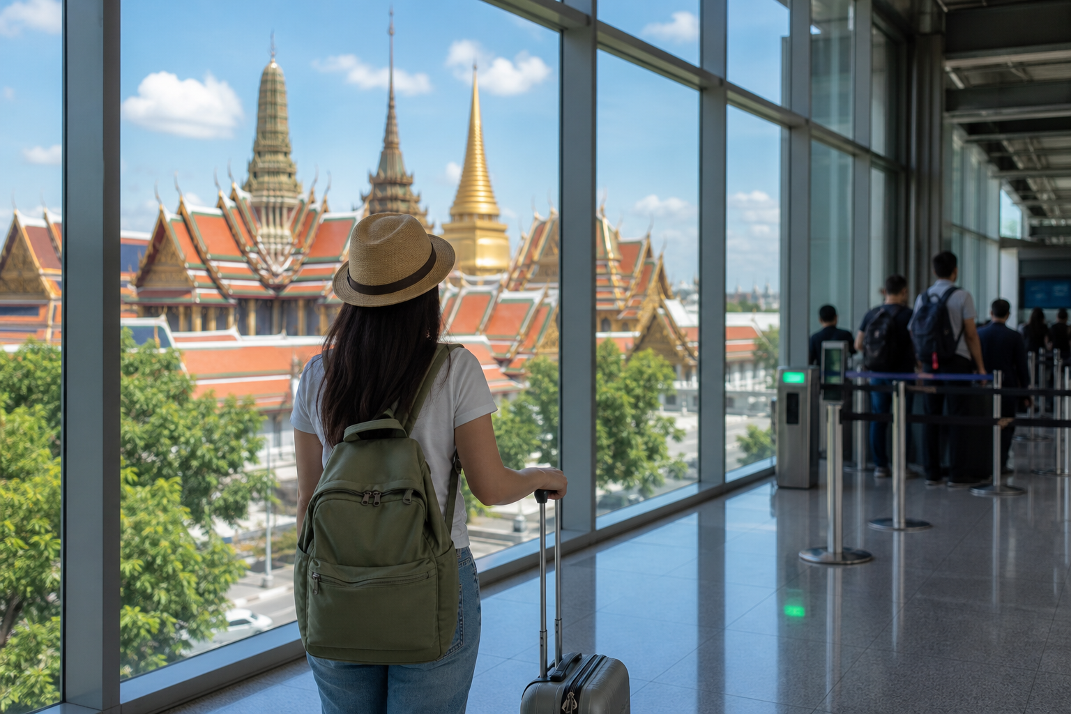Firefly gpt image Thailand halves visa free stays to 30 days for 60 countries from Sept 15 Thailands 990811