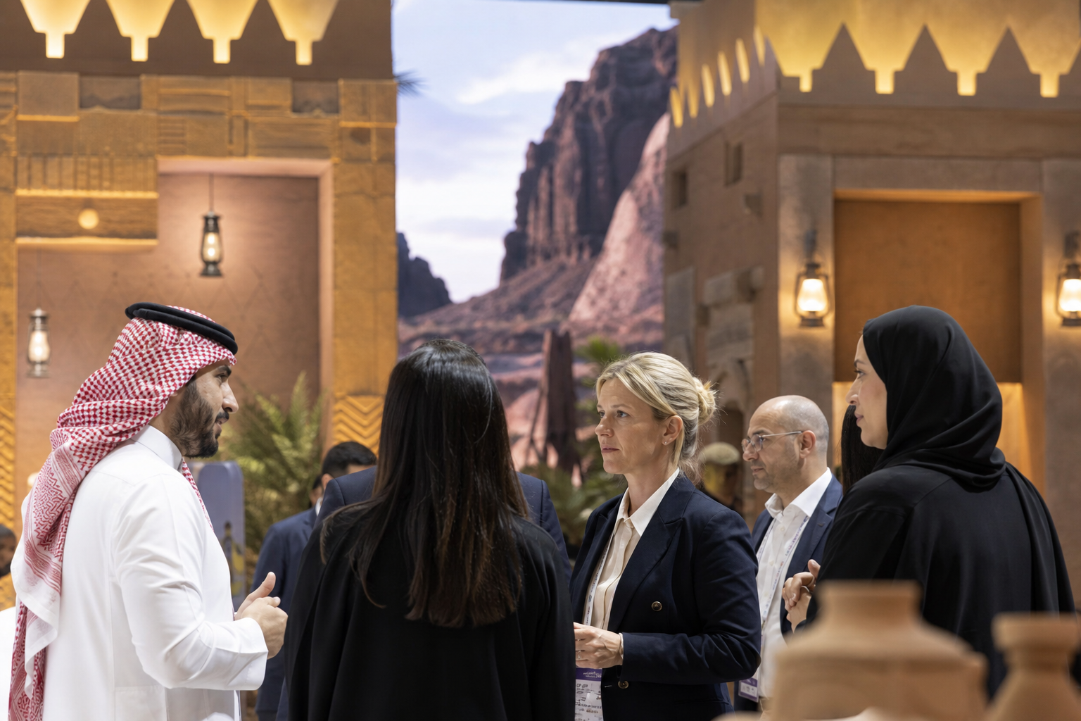Firefly gpt image WTM Spotlight Riyadh closes with Saudi tourism moving from Vision to commercial rea 303271