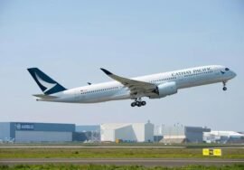 Airbus A350 representing Asia-Pacific aircraft demand growth through 2045