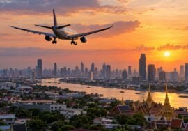 Bangkok international air connectivity, AI-generated representative image