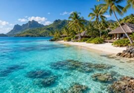 Fiji tourism and island resort, AI-generated representative image