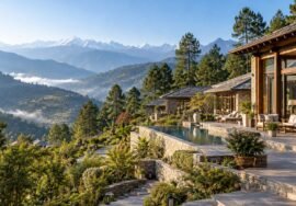 114-key resort concept in Uttarakhand hills near Kainchi Dham, AI-generated representative image