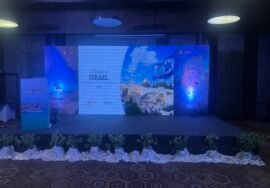 Israel Tourism Ministry and Satguru Travel roadshow stage at Le Méridien New Delhi