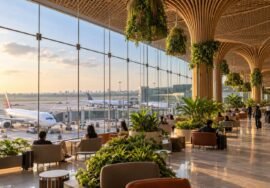 AI-generated representative illustration: Bengaluru and Vancouver airports establish a sister-airport partnership
