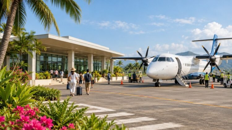 AI-generated representative illustration: Ca Mau Airport prepares for a November reopening