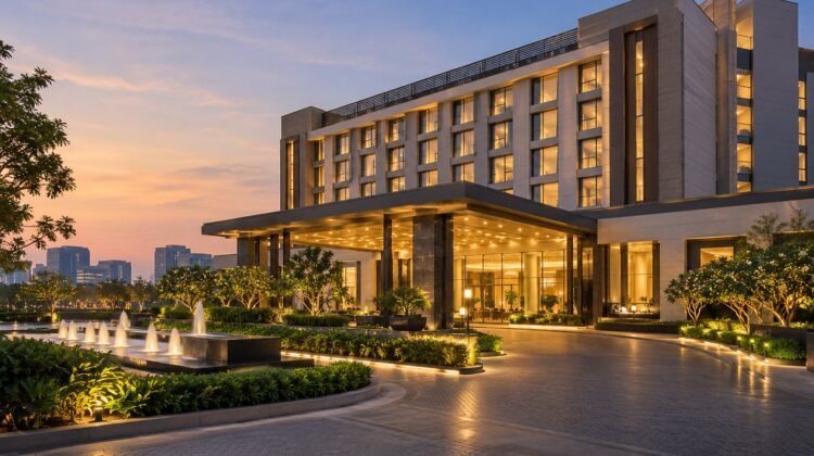 AI-generated representative illustration: ITC Hotels signs a new Welcomhotel property in Gurugram