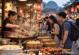AI-generated representative illustration: Agoda spotlights food-led travel across Asian destinations