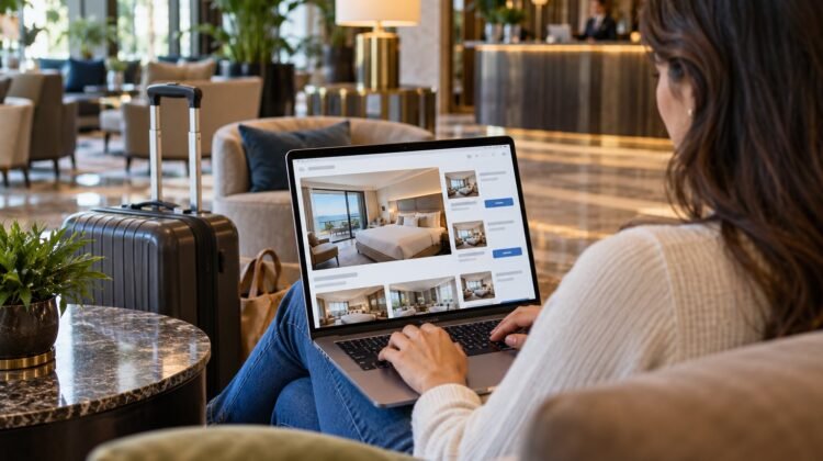 AI-generated representative illustration: ixigo's hotel business emerges as a growth driver