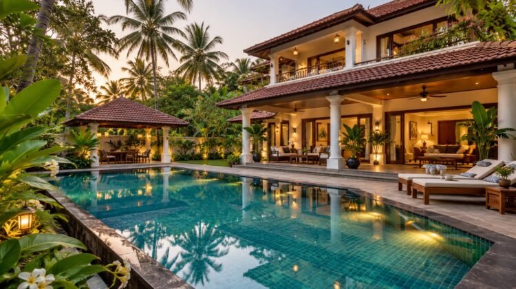 AI-generated representative illustration: StayVista Targets 2,500 Villas and 100 Boutique Hotels in Ambitious India Expansion