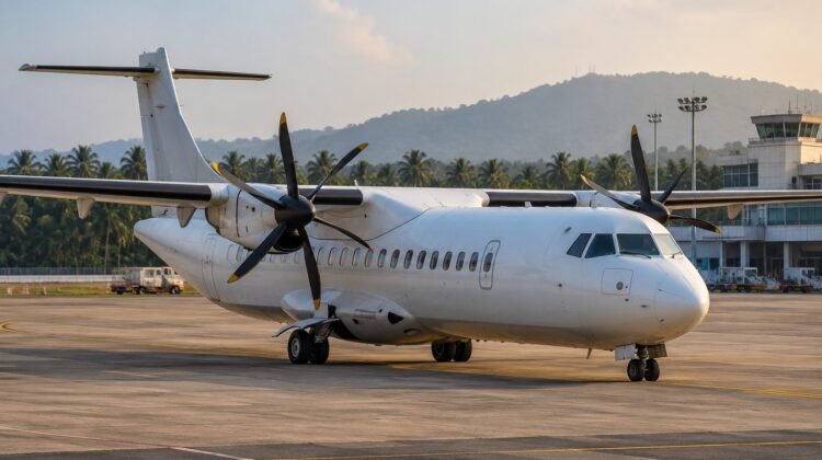 AI-generated representative illustration: FLY91 Opens Bengaluru–Tirupati Bookings as Regional Flight Network Expands