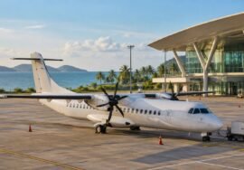 FLY91 connectivity — AI-generated representative turboprop aircraft