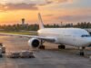 British Airways route — AI-generated representative aircraft in Sri Lanka